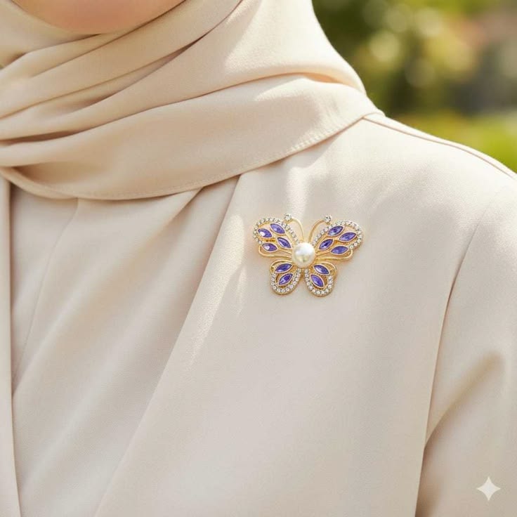 Bros Jilbab Dasi Kupu-Kupu