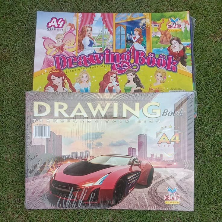 Buku Gambar Mewarnai Ukuran A4
